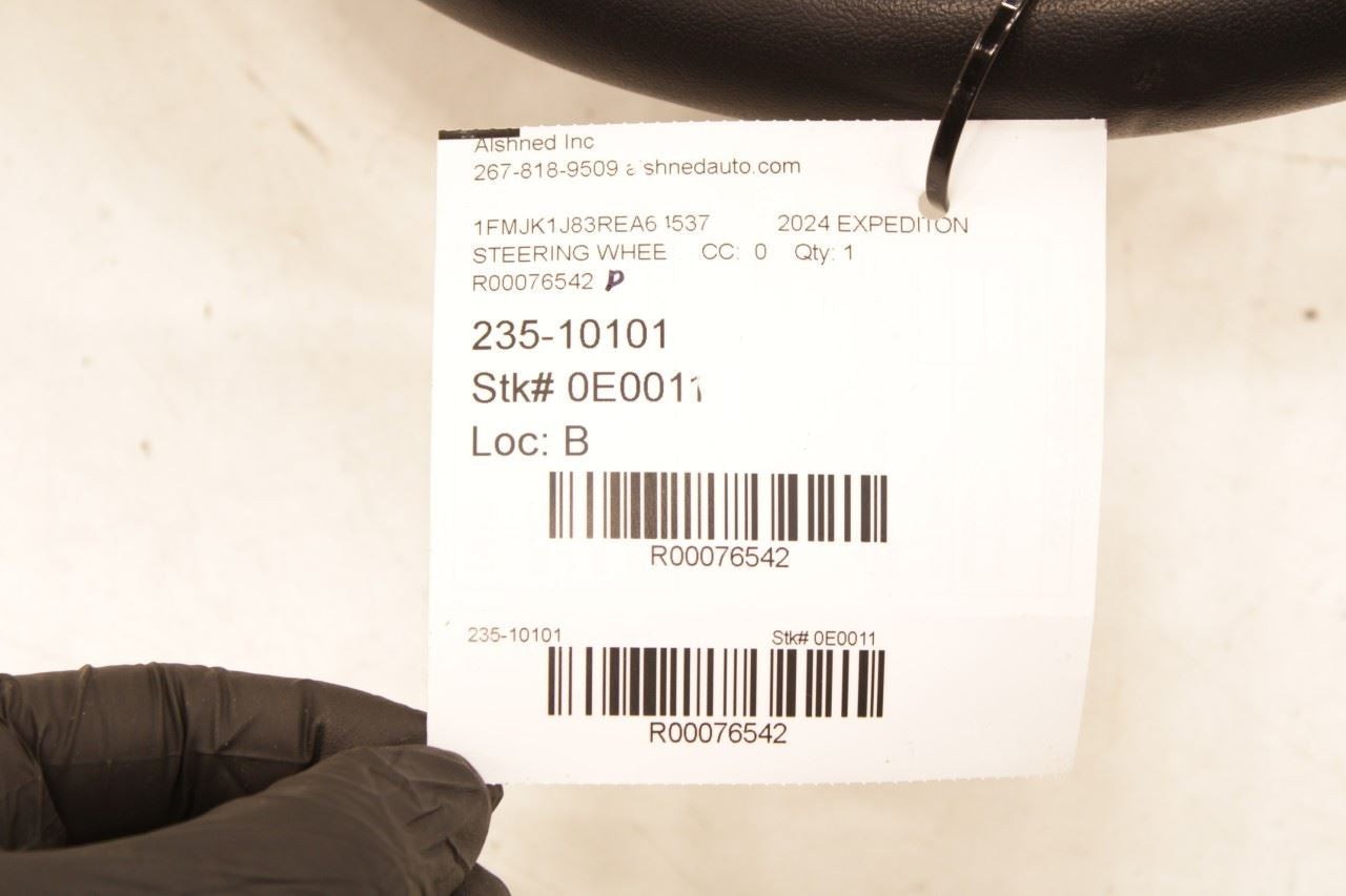 22-24 Ford Expedition MAX XLT 3.5L 4WD Steering Wheel Leather w/ Control Buttons - Alshned Auto Parts