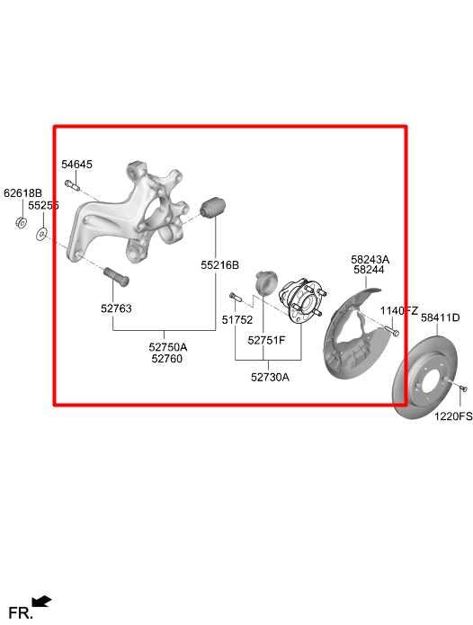 19-21 Hyundai Veloster FWD Rear Suspension Driver Left Side Spindle Knuckle Hub - Alshned Auto Parts