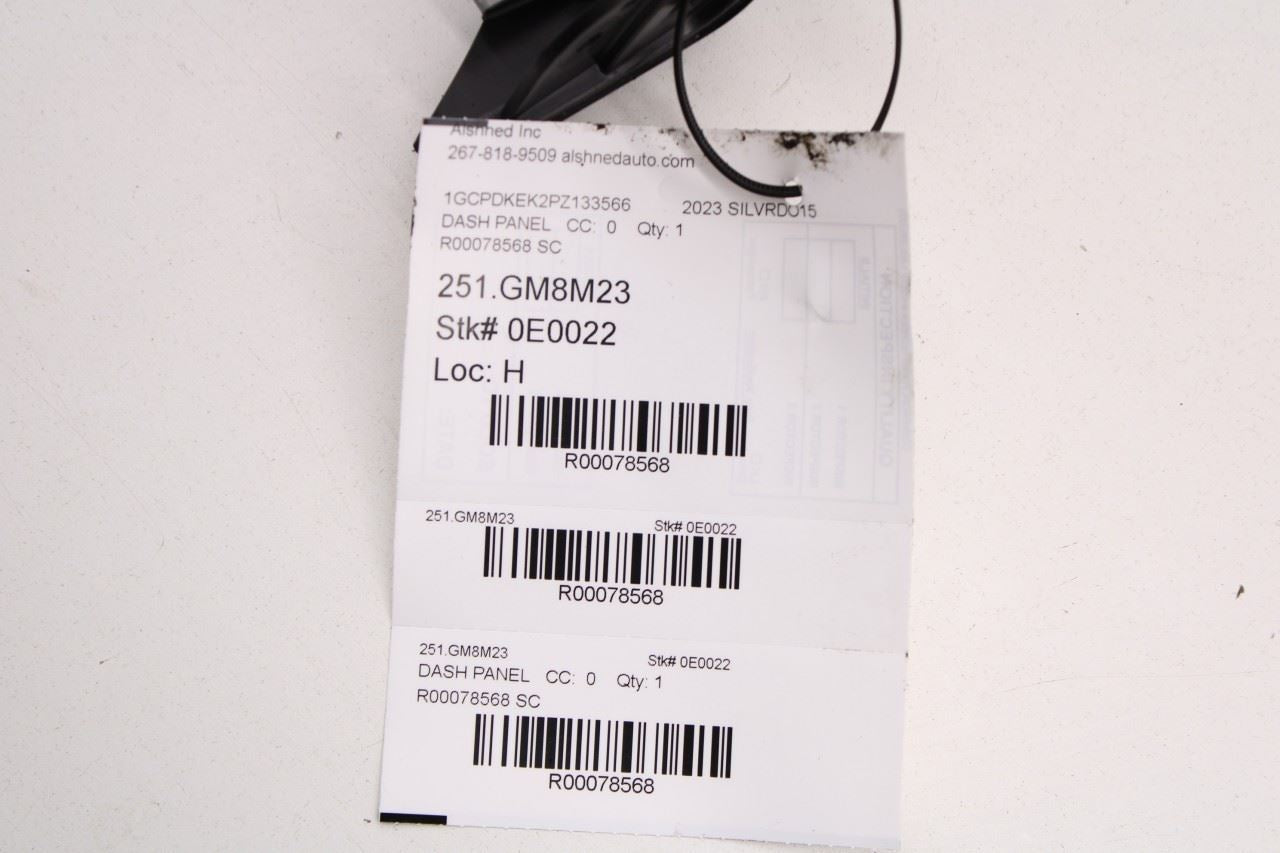 2022-2024 Chevrolet Silverado LT-L Dash Instrument Panel Trim Cover 87813246 OEM - Alshned Auto Parts