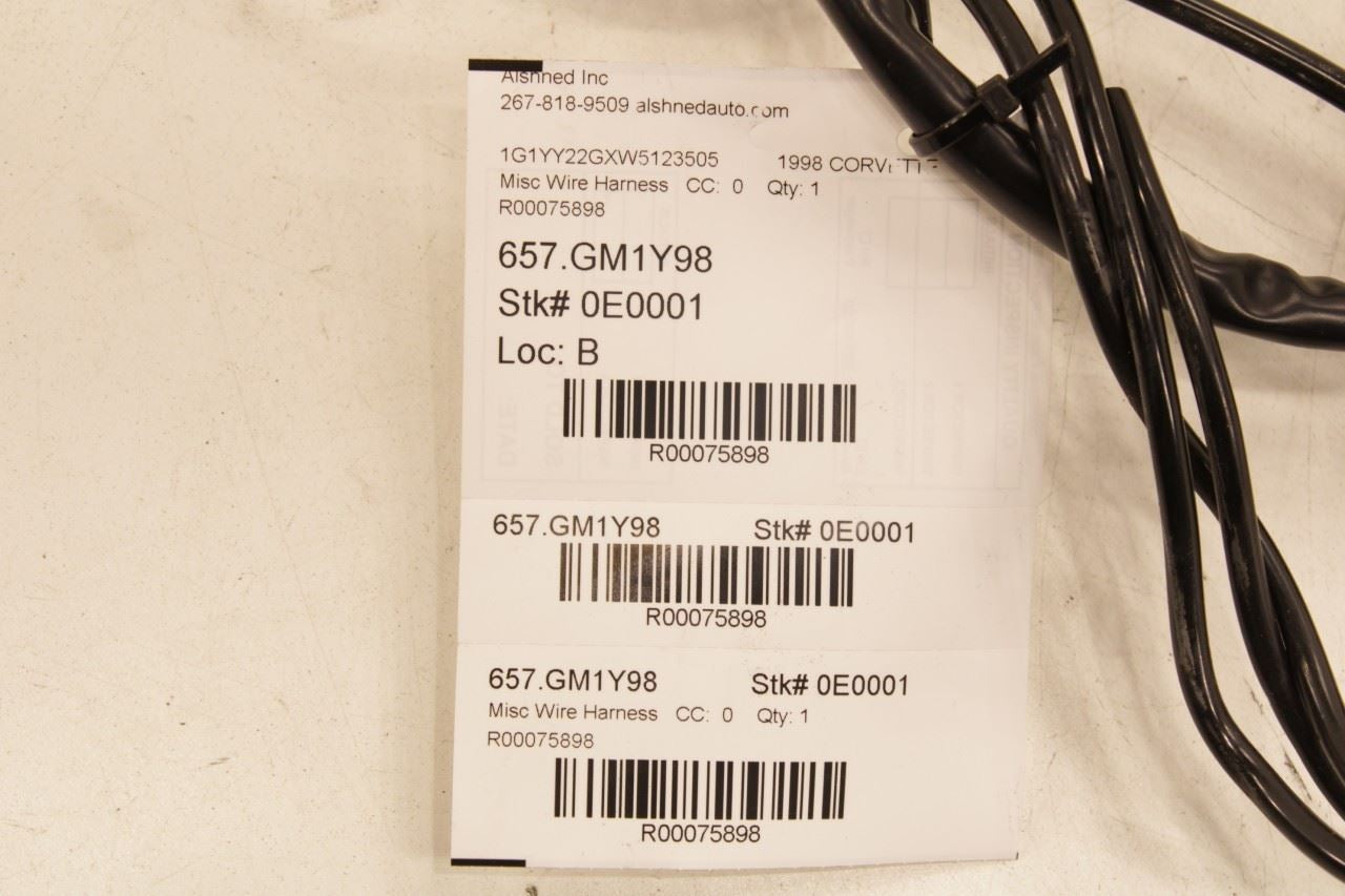 1997-2004 Chevrolet Corvette Front Left Seat Bolster System Bladder 12455492 OEM - Alshned Auto Parts