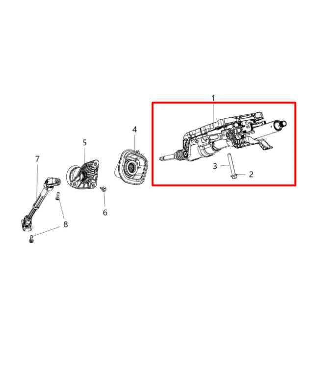 2018-22 Jeep Grand Cherokee Limited 3.6L Steering Column Assembly 68271363AB OEM - Alshned Auto Parts