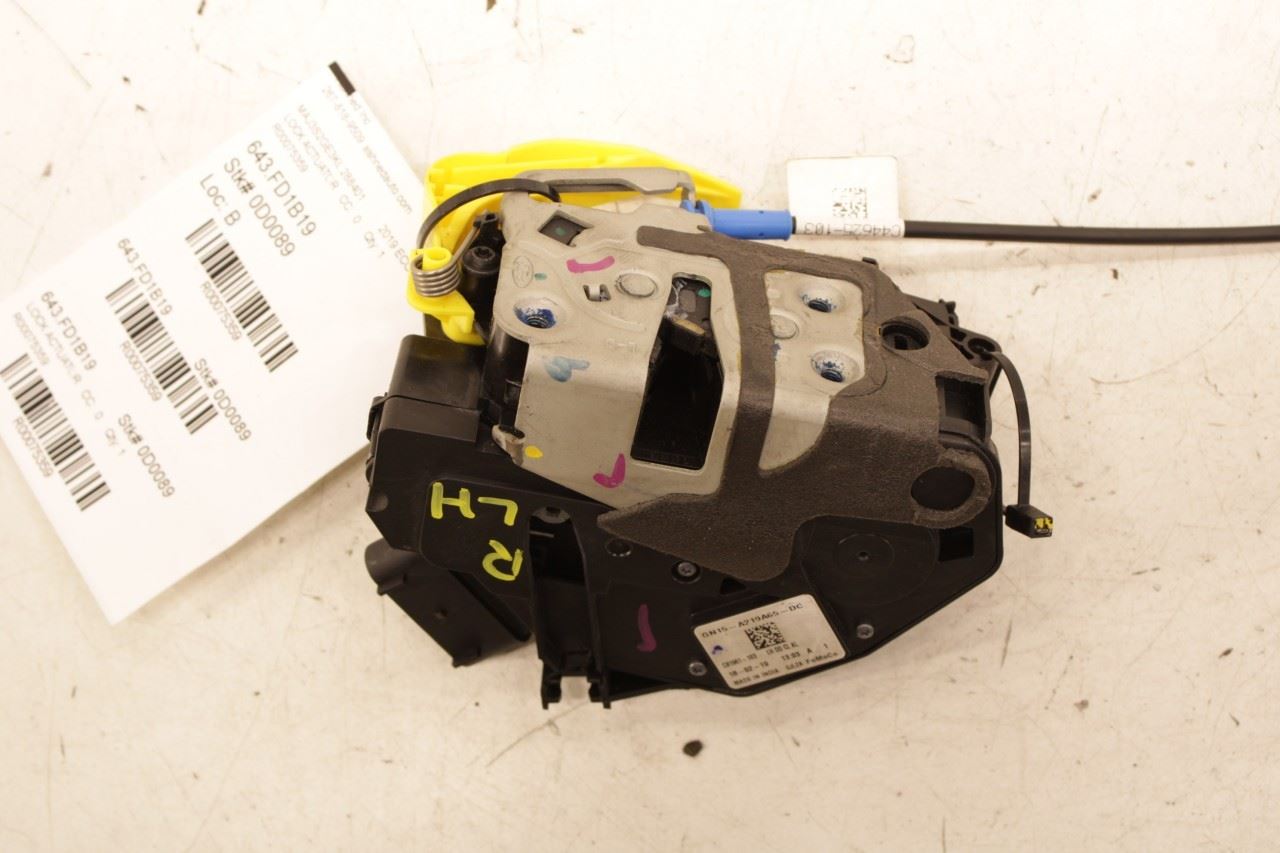 2018-2022 Ford Ecosport SE Front Left Door Lock Latch Actuator GN15-A219A65-DC - Alshned Auto Parts