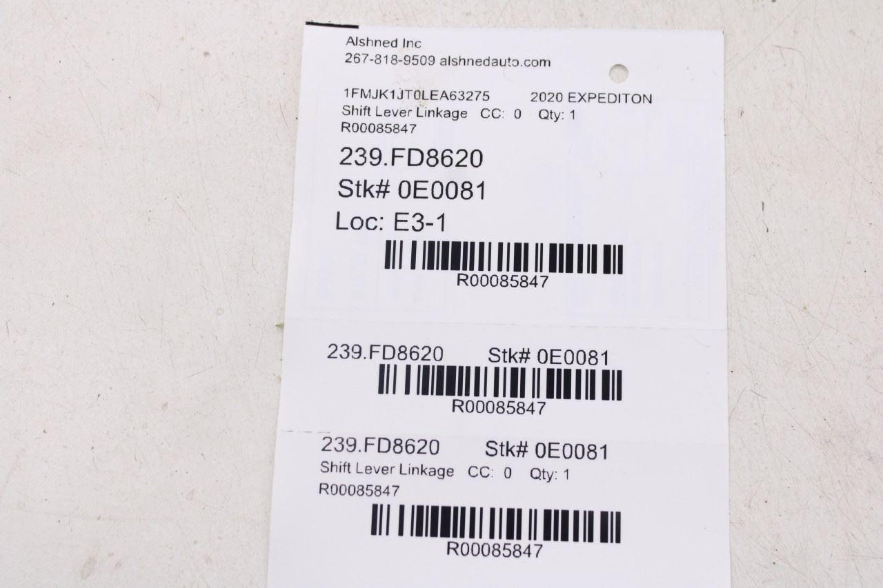 20-21 Ford Expedition Max XLT 3.5L Auto Transmission Gear Shifter Lever Selector - Alshned Auto Parts