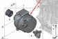 2007-2010 Mini Cooper 1.6L Engine Alternator Generator 150A 7575650 OEM - Alshned Auto Parts