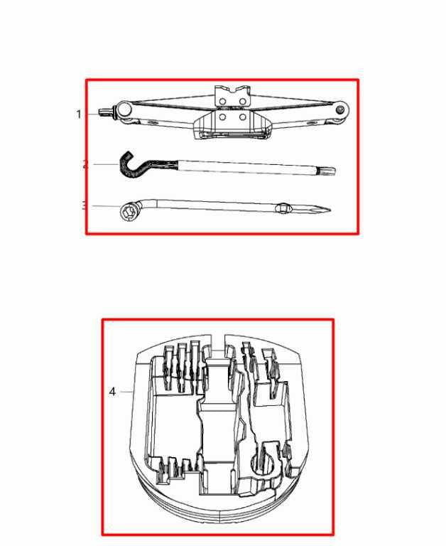 11-20 Jeep Grand Cherokee Summit Lift Jack and Tool Kit w/ Foam Holder Container - Alshned Auto Parts