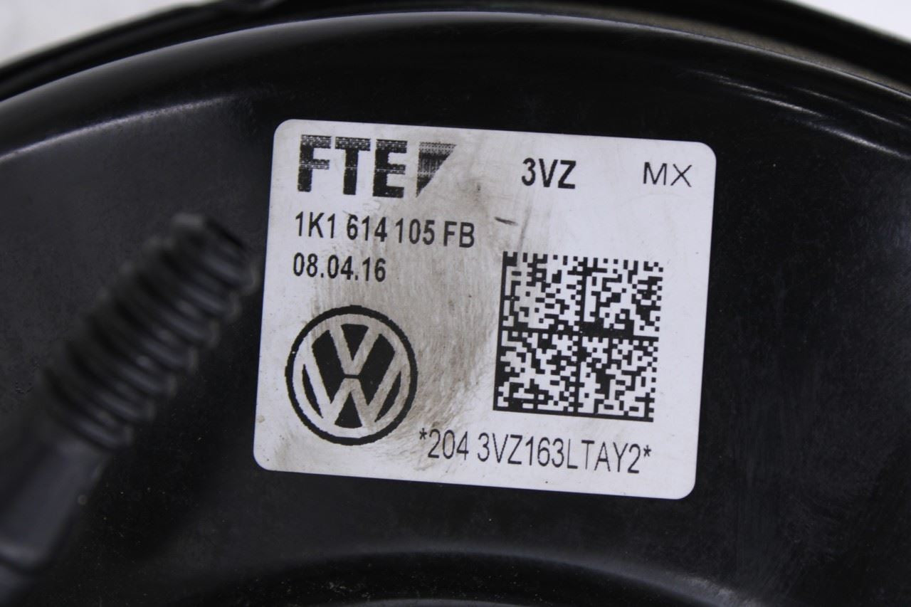 2010-2018 Volkswagen Jetta Sport 1.8L Power Brake Booster 1K1-614-105-FB OEM6
