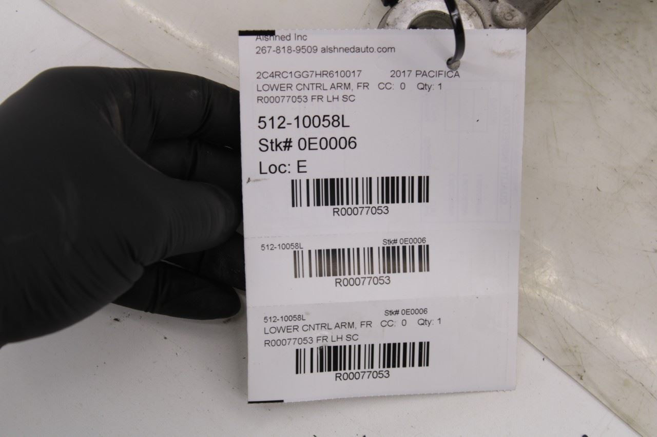 17-24 Chrysler Pacifica Limited FWD Front Left Lower Control Arm 68232193AD OEM - Alshned Auto Parts