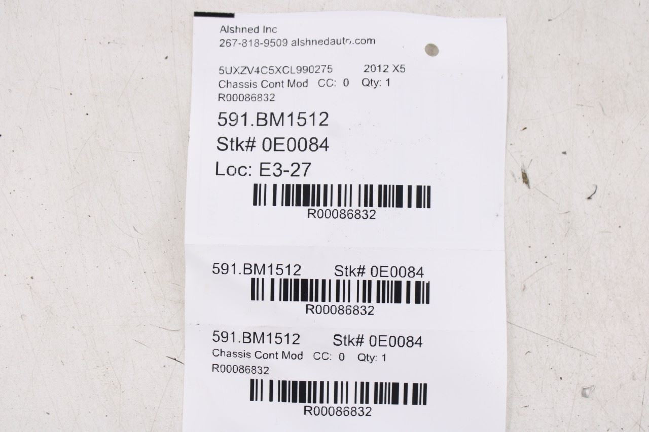 2007-2013 BMW X5 Xdrive35I Rear View Camera Control Module 66-53-9-236-527 OEM13