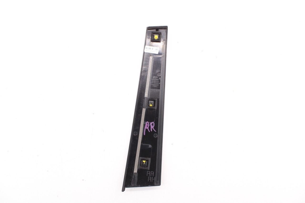 19-23 Hyundai Santa Fe Rear Right Door B Pillar Applique Molding 83260-S1000 - Alshned Auto Parts