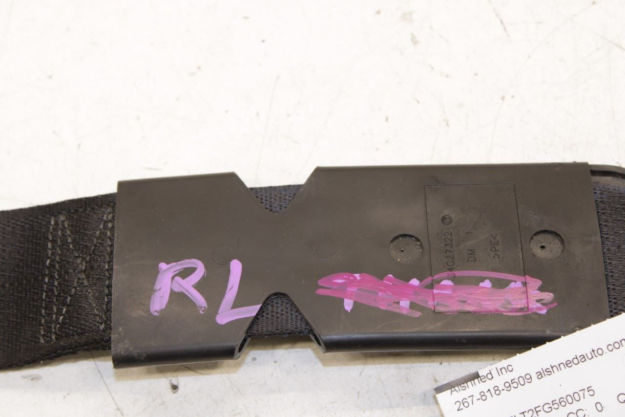 13-19 Ram 1500 Big Horn Crew Cab Rear Driver Left Side 2nd Row Seat Belt Buckle - Alshned Auto Parts