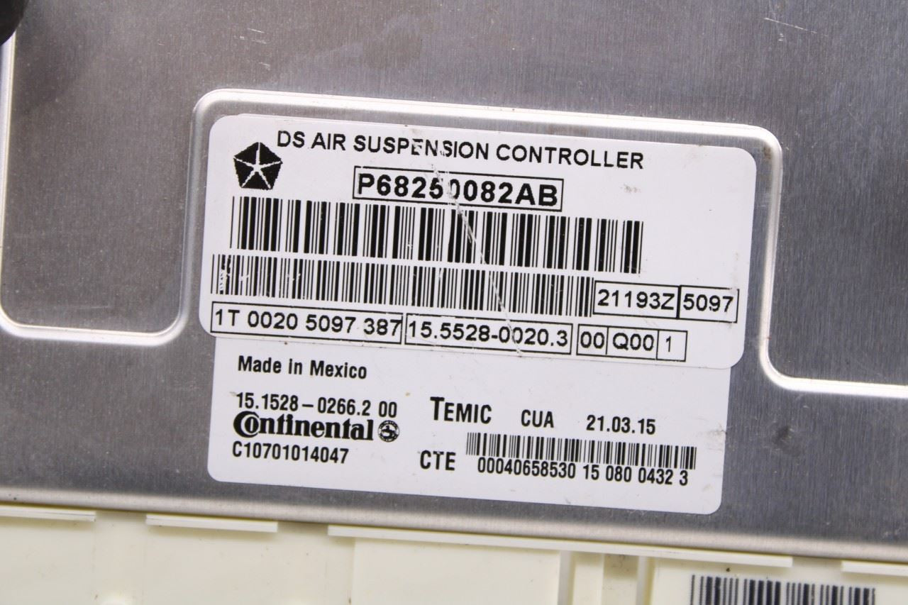 2013-2018 RAM 1500 Laramie Air Suspension Control Module 68250082AB OEM - Alshned Auto Parts