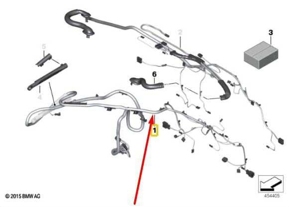 2018-2020 BMW 430i xDrive Rear Trunk Deck Lid Wire Wiring Harness 6992217 OEM1