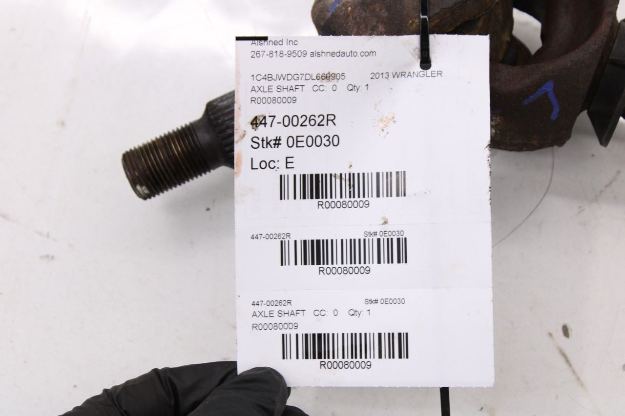 2007-2018 Jeep Wrangler Unlimited Sport 4WD Front Right CV Axle Drive Half Shaft - Alshned Auto Parts