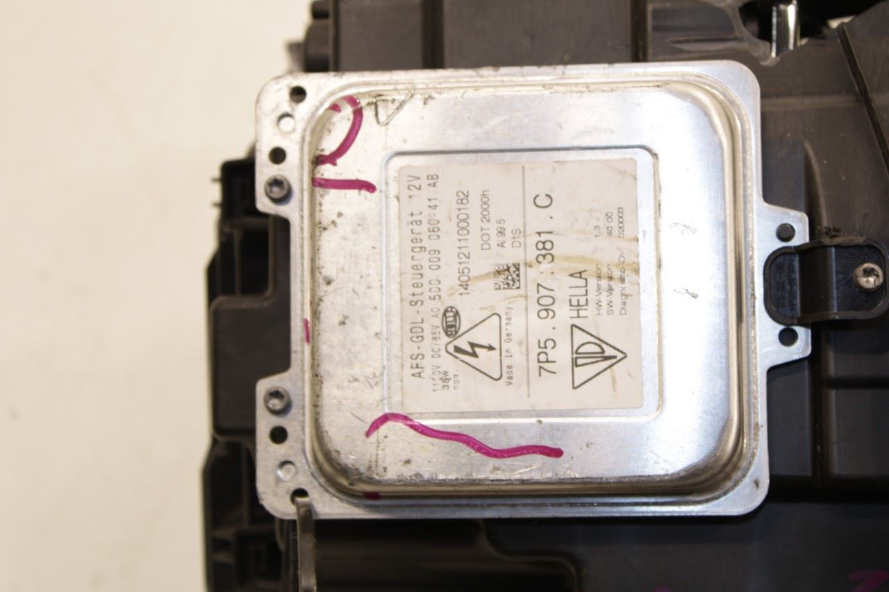 11-14 Porsche Cayenne Platinum Front Passenger RH Side HID Headlight Lamp *ReaD* - Alshned Auto Parts