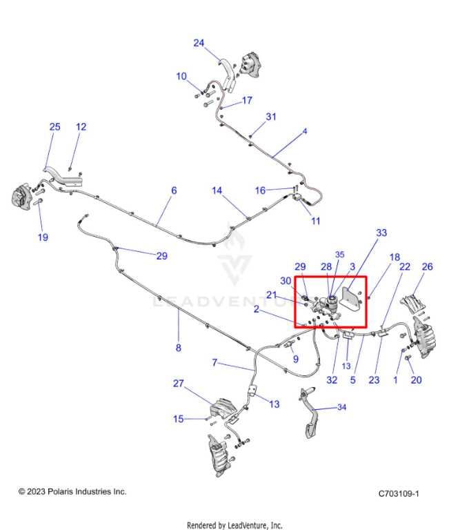 2024-2026 Polaris RZR XP 1000 Ultimate Brake Master Cylinder w/ Reservoir Bottle - Alshned Auto Parts