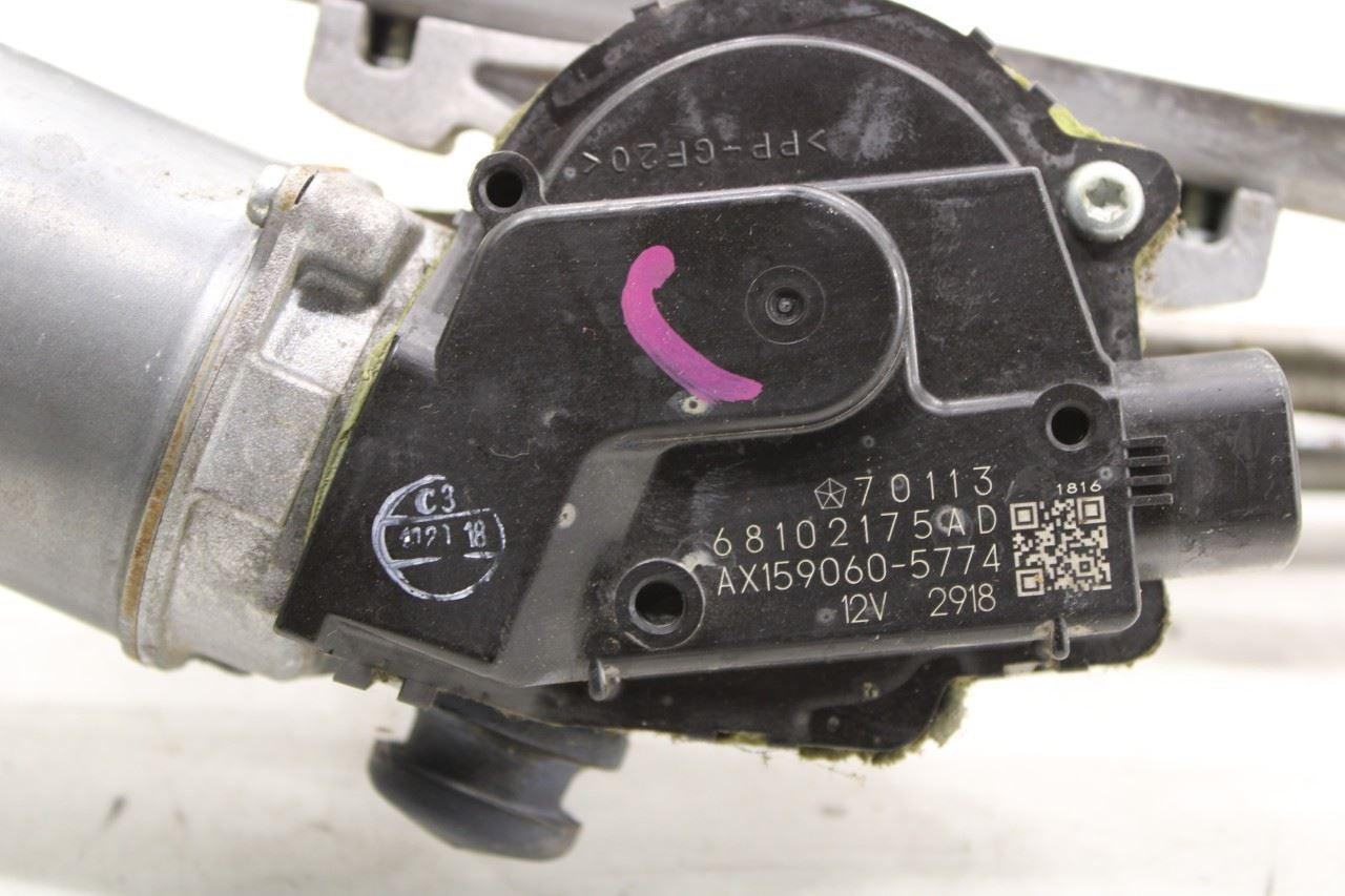 14-2023 Jeep Cherokee Latitude FR Windshield Wiper Transmission Linkage w/ Motor - Alshned Auto Parts