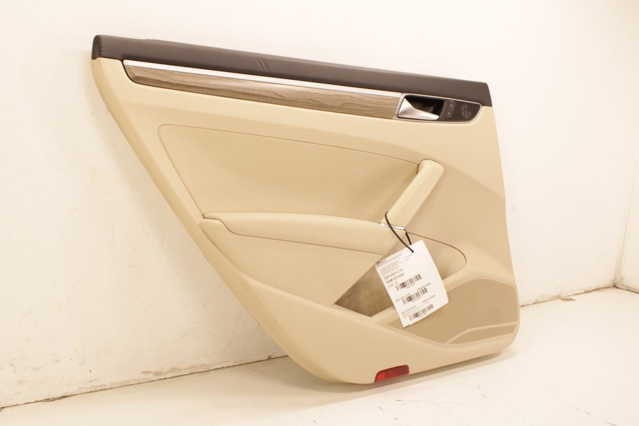 2012-19 Volkswagen Passat SE Rear Left Driver Door Trim Panel 561867211GOUT OEM - Alshned Auto Parts