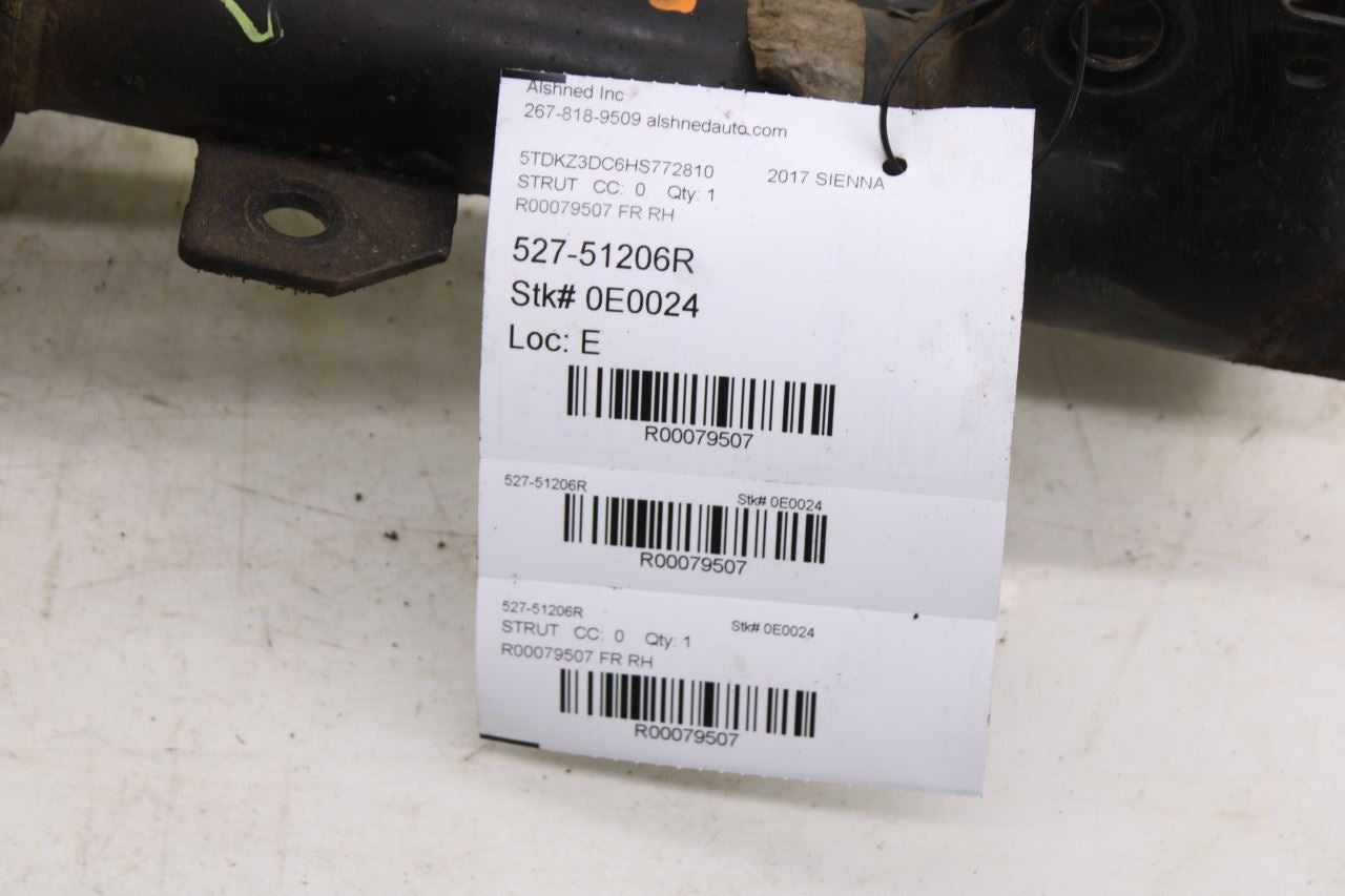 2016-20 Toyota Sienna LE FWD Front Passenger RH Side Shock Strut Absorber *ReaD* - Alshned Auto Parts