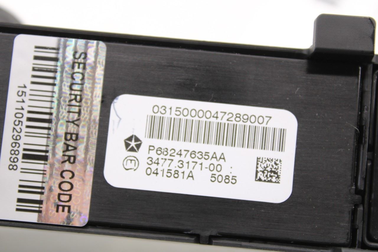 2014-18 RAM 1500 Laramie Instrument Panel Traction Tow Haul Heat Seats Switches - Alshned Auto Parts