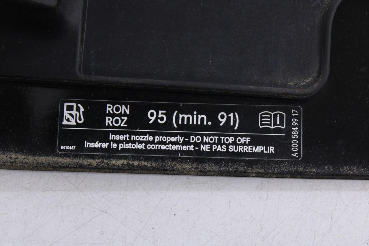 10-16 Mercedes-Benz E 350 Luxury 4Matic Fuel Tank Filler Housing Door Lid Cover6