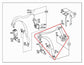 03-06 Mercedes-Benz E500 5.0L Rear Driver Left Side 2nd Row Seat Belt Retractor - Alshned Auto Parts