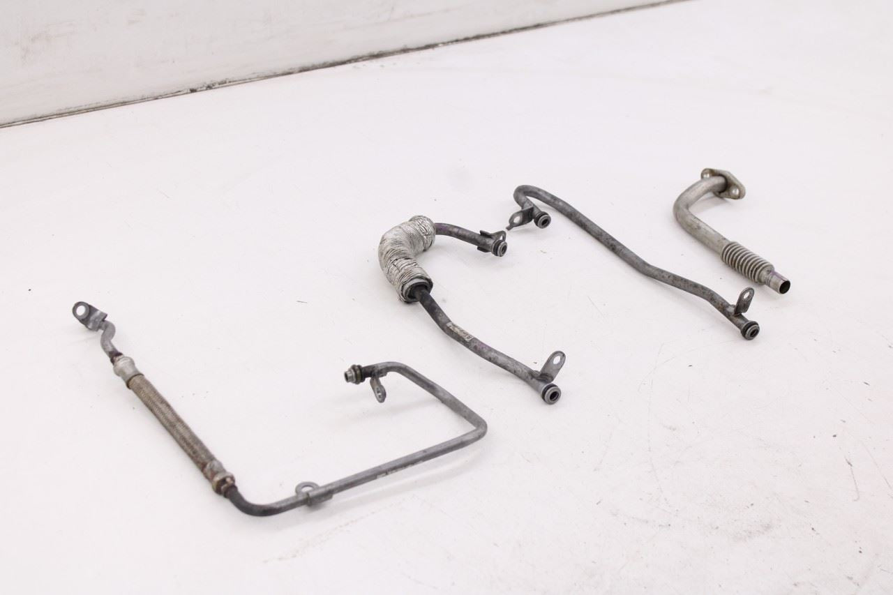 15-18 Mercedes-Benz C300 2.0L Turbocharger Oil and Water Feed Hose Line Set of 4 - Alshned Auto Parts