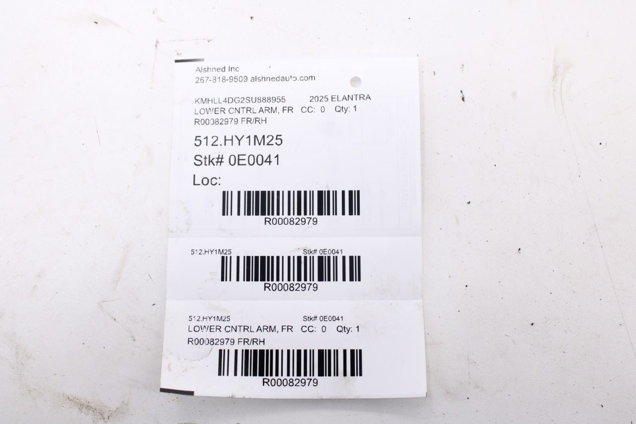 2021-2026 Hyundai Elantra SE FWD Front Right Lower Control Arm 54501-AA100 OEM9