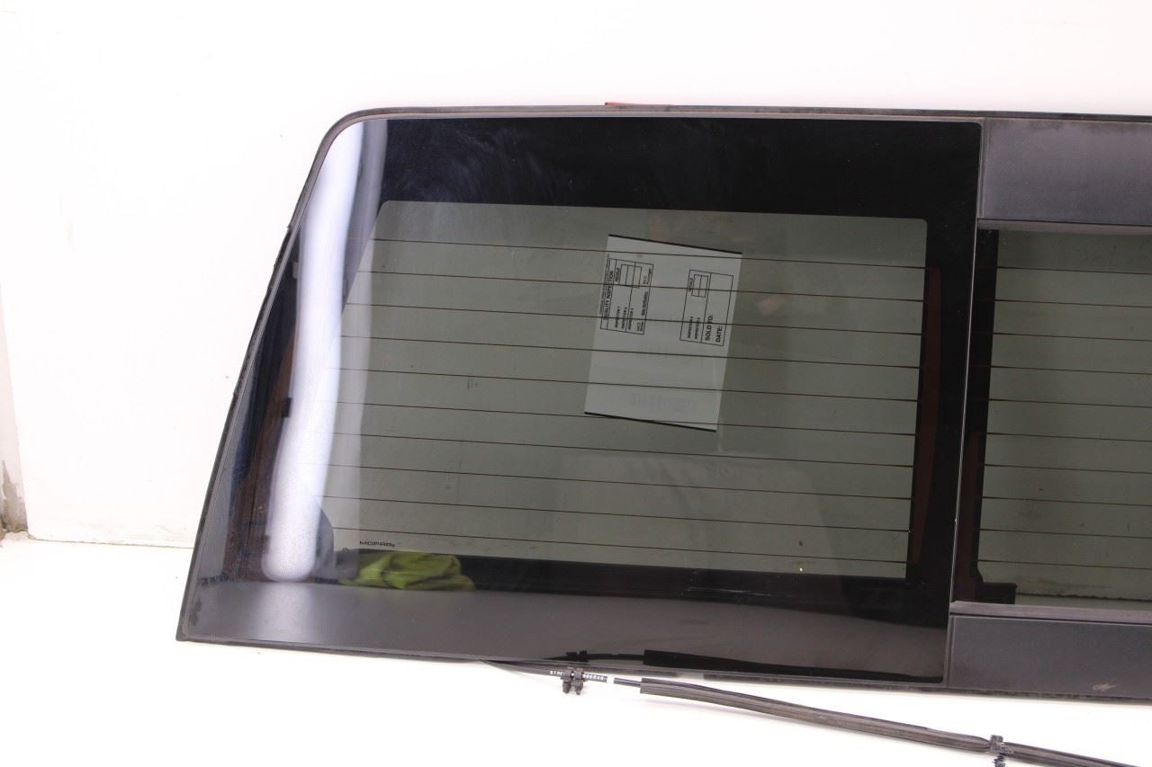 13-18 Ram 1500 Crew Cab Laramie Rear Window Power Sliding Backlite Glass *ReaD* - Alshned Auto Parts