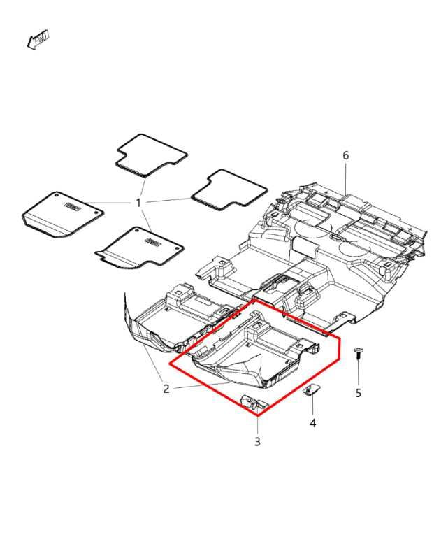 2015-21 Jeep Cherokee Latitude Front Left Side Interior Floor Carpet Liner Cover - Alshned Auto Parts