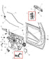 13-20 Ram 1500 Rebel 5.7L AWD Rear Passenger Right Side Door Lock Latch Actuator1