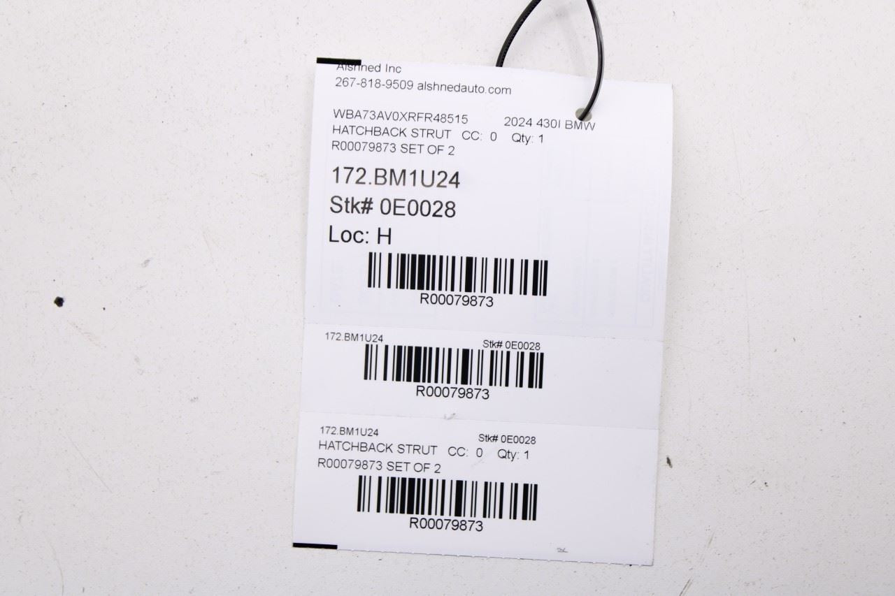 2023-25 BMW 430i Gran Coupe Right and Left Tailgate Power Lift Strut 51247487575 - Alshned Auto Parts