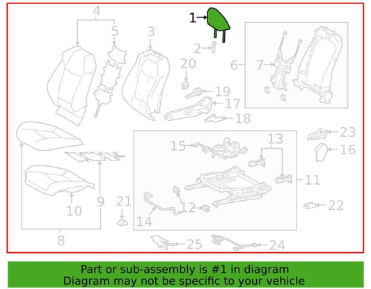 22-24 Toyota Corolla LE Front Passenger Right Side Seat Complete 71610-02470 OEM - Alshned Auto Parts