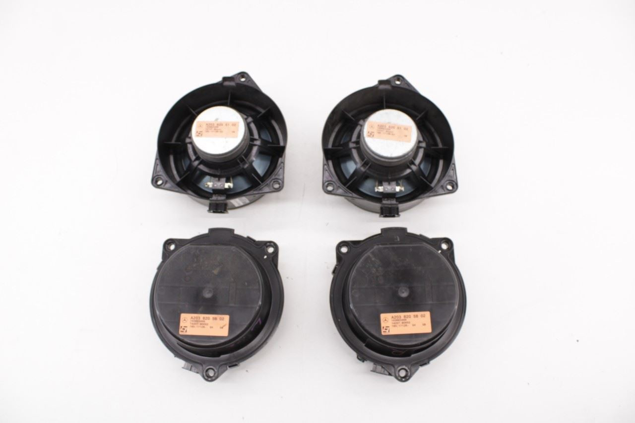 06-09 Mercedes-Benz CLK 350 Front Right and Left Door Audio Speakers 2038205102 - Alshned Auto Parts