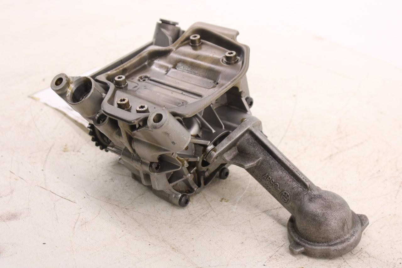 10-15 BMW 750i xDrive 4.4L Engine Motor Oil Pump w/ Suction Pipe 11-41-7-643-25610