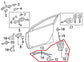 2014-25 Toyota Corolla LE Front Right Door Lock Latch Actuator Assy 69030-023801