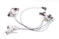 14-18 Toyota Sienna Rear Left Sliding Door Inside Handle Lock Latch Actuator Set - Alshned Auto Parts
