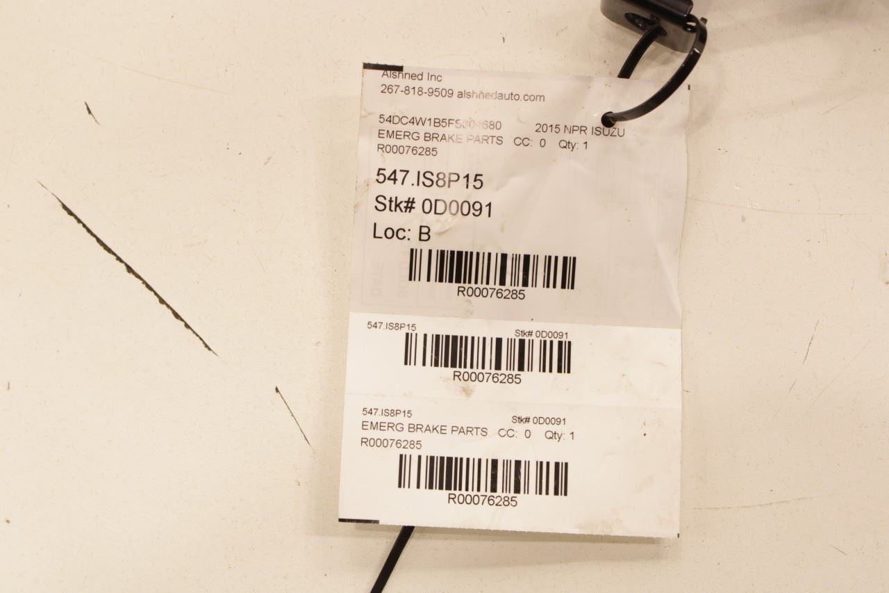 2012-2020 Isuzu NPR HD Emergency Parking Brake Lever Handle 8-97426-514-0 OEM - Alshned Auto Parts