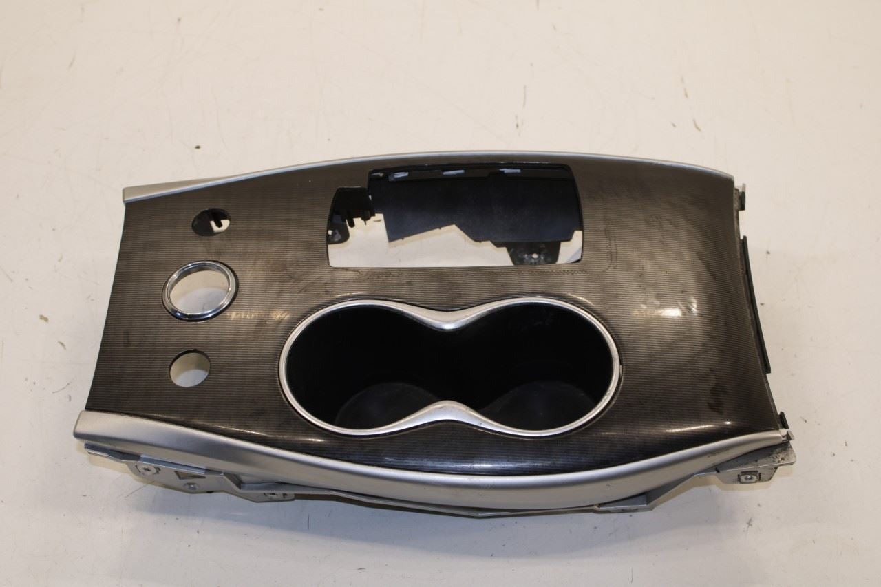 2017-20 Infiniti QX60 Pure Center Console Shifter Trim Cover Panel w/ Cup Holder - Alshned Auto Parts