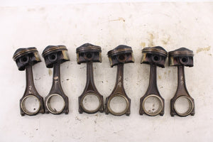 2010-2016 Audi S4 Premium Plus 3.0L Engine Piston with Connecting Rod Set of 6