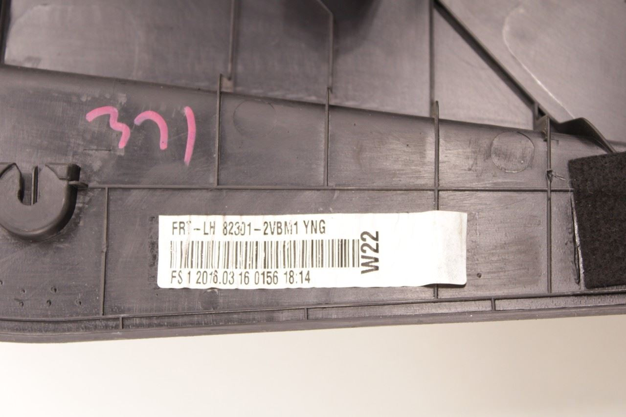 2015-2017 Hyundai Veloster Turbo Front Left Side Door Trim Panel 82301-2VBM1-YNG - Alshned Auto Parts