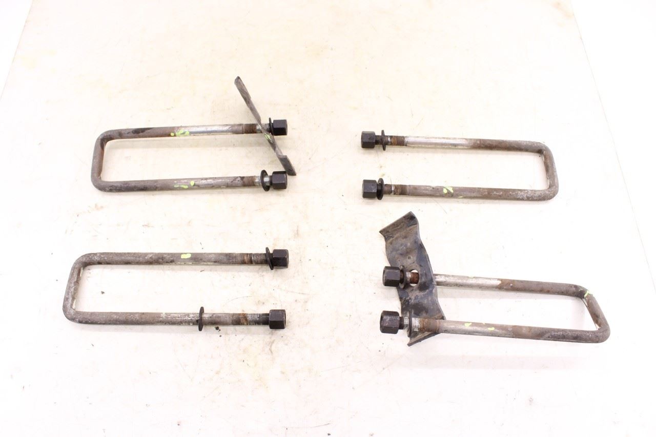 12-20 Isuzu NPR HD RWD Rear Right Left Side Leaf Spring U-Bolt Mounting Set of 4 - Alshned Auto Parts