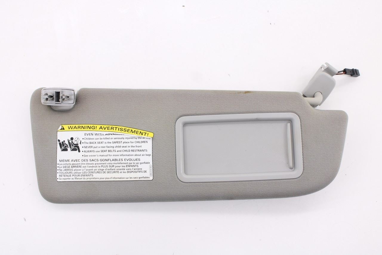 12-16 Audi A7 Premium 3.0L Front RH LH Side Sun Visor Set w/ Illuminated Mirror2