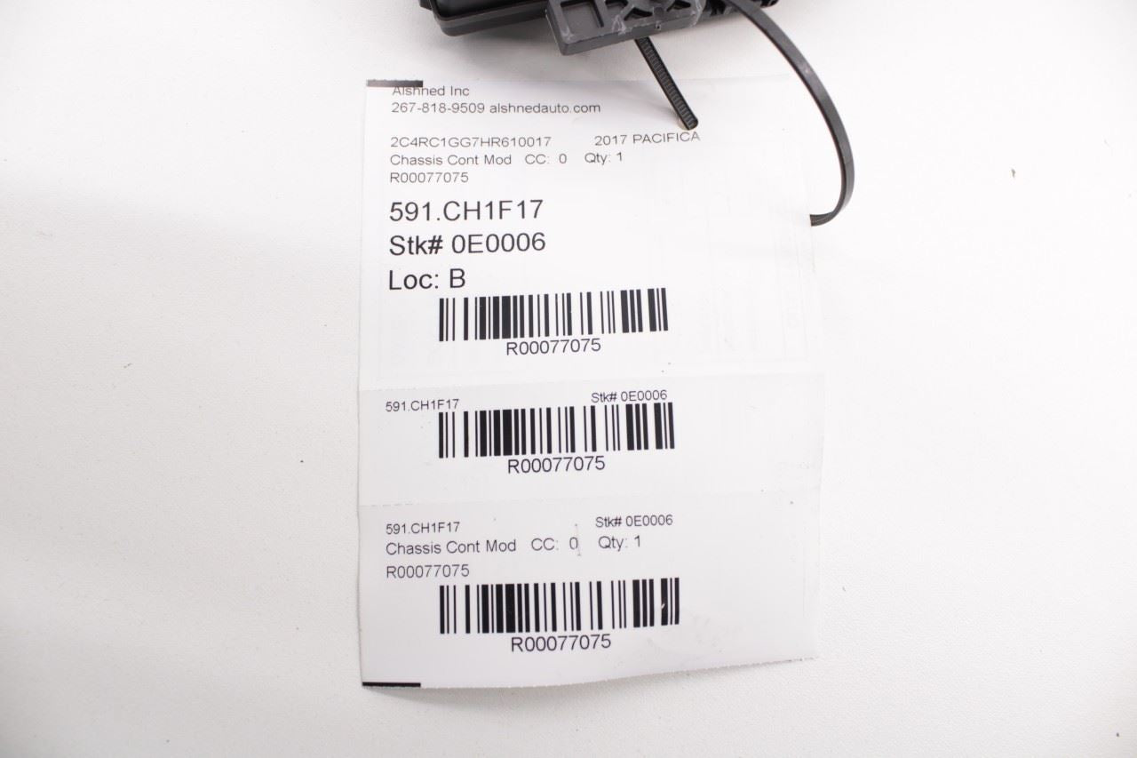 2017-2019 Chrysler Pacifica Limited Keyless Entry Hub Receiver Control Module - Alshned Auto Parts