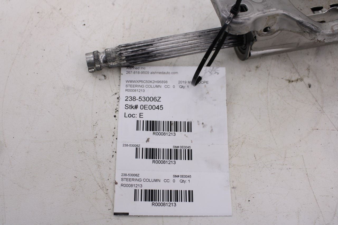 2015-2024 Mini Hardtop Cooper 1.5L FWD Steering Column Assembly 32306874903 OEM - Alshned Auto Parts