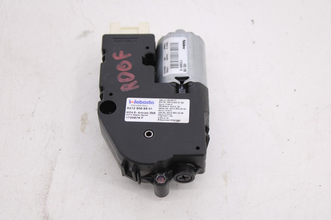 2010-2016 Mercedes-Benz E350 Luxury 4Matic Power Sliding Glass Sunroof Motor Set - Alshned Auto Parts