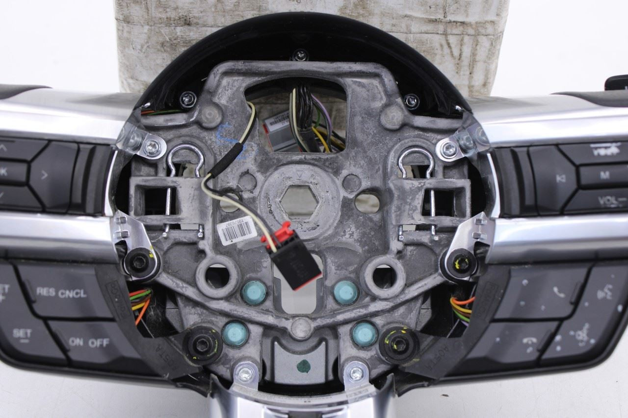 15-23 Ford Mustang Convertible V6 3.7L Steering Wheel Leather w/ Control Buttons - Alshned Auto Parts