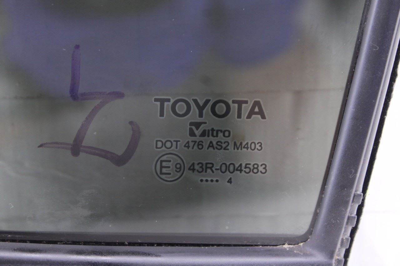2020-2025 Toyota Corolla LE Front Left Side Door Quarter Vent Window Fixed Glass4