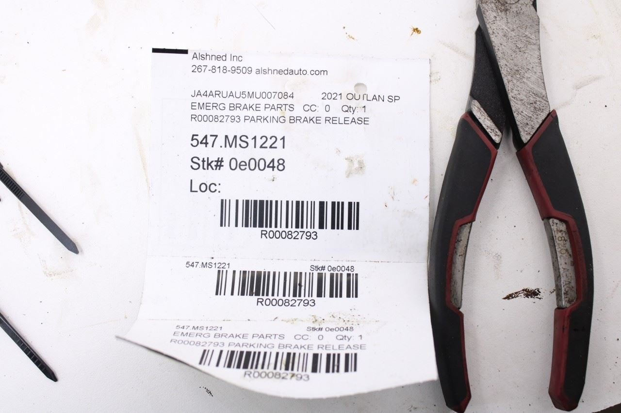 18-21 Mitsubishi Outlander Sport SE 4WD Rear Right Emergency Parking Brake Cable - Alshned Auto Parts
