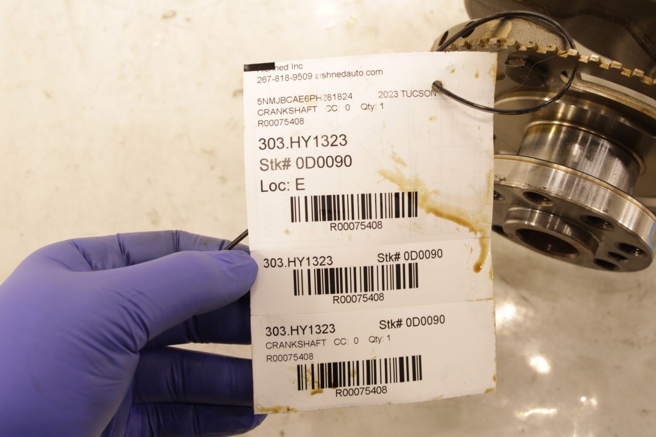 2022-2025 Hyundai Tucson SEL 2.5L AWD Engine Motor Crankshaft 48K 6X01M-2SA02 - Alshned Auto Parts