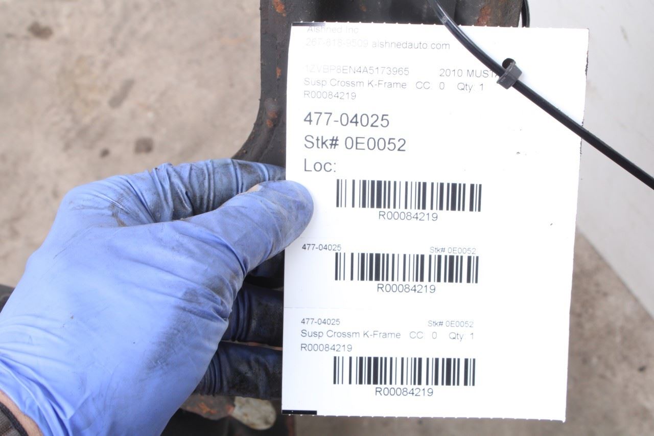 2005-2010 Ford Mustang Conv V6 RWD Front Crossmember Subframe 5R3Z-5C145-A OEM12